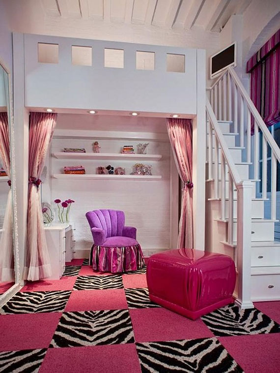 Colorful Girls Rooms Design & Decorating Ideas (44 Pictures)