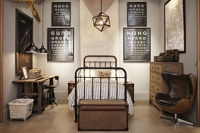 Ideas For Designing Your Bedroom In An Industrial Style