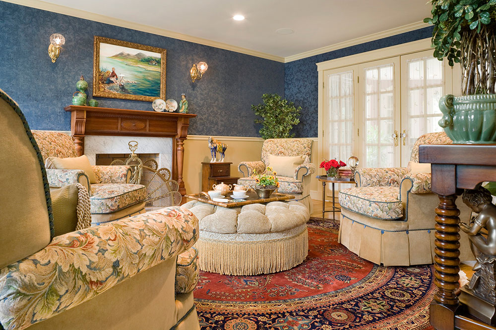english country style living room