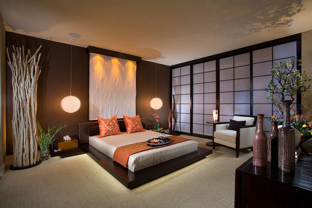 Oriental Themed Bedroom Decor