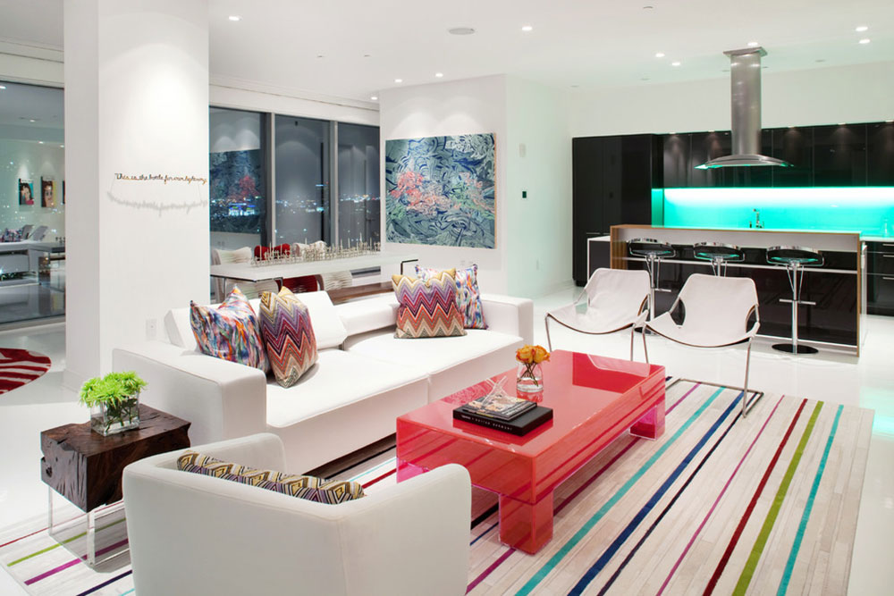 modern living room rugs
