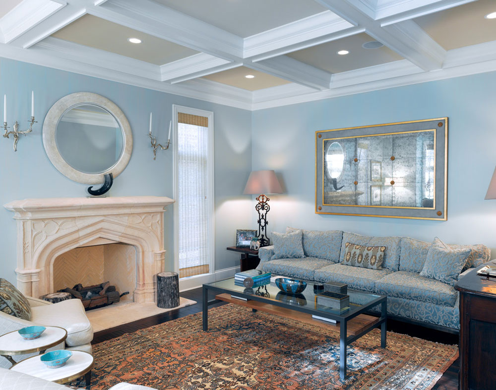 Interior Design Colour Ideas ~ Schemes Living Room Color Blue ...