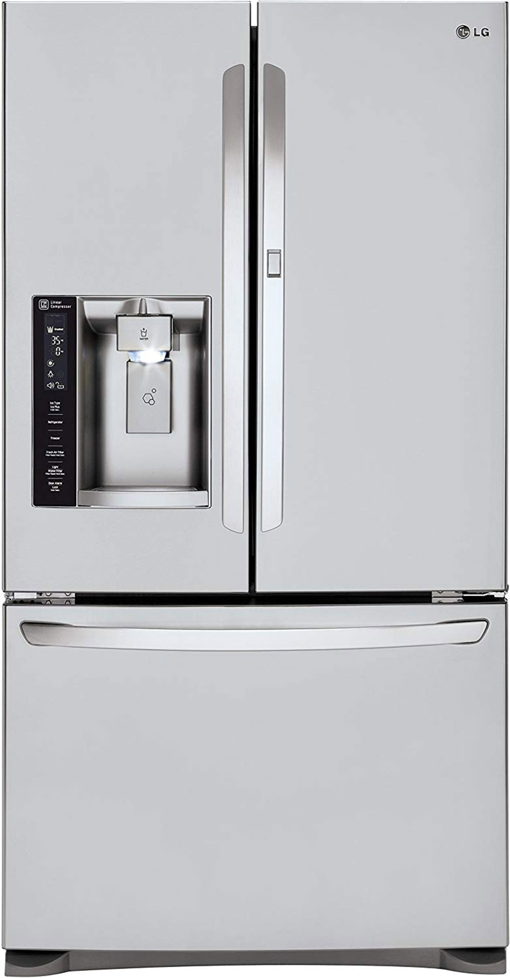 LG-French-Door-Refrigerator What’s the best counter depth refrigerator you can get online?