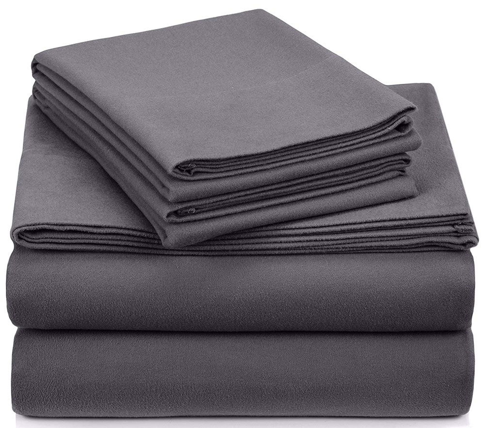 Pinzon-Signature-190-Gram-Cotton-Heavyweight-Velvet-Flannel-Sheet-Set The best flannel sheets you can get for your cozy room