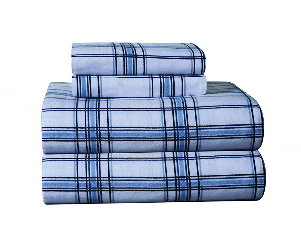 Pointehaven-Heavy-Weight-Printed-Flannel-Set The best flannel sheets you can get for your cozy room