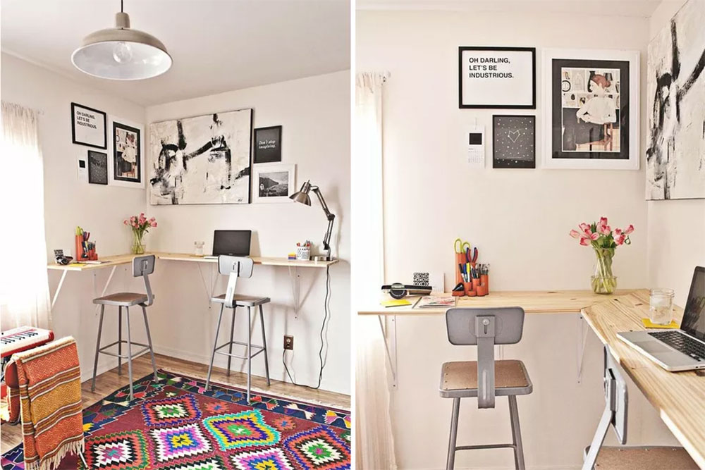 Bar-Height-Corner-Desk The best tips for buying a desk for a small space