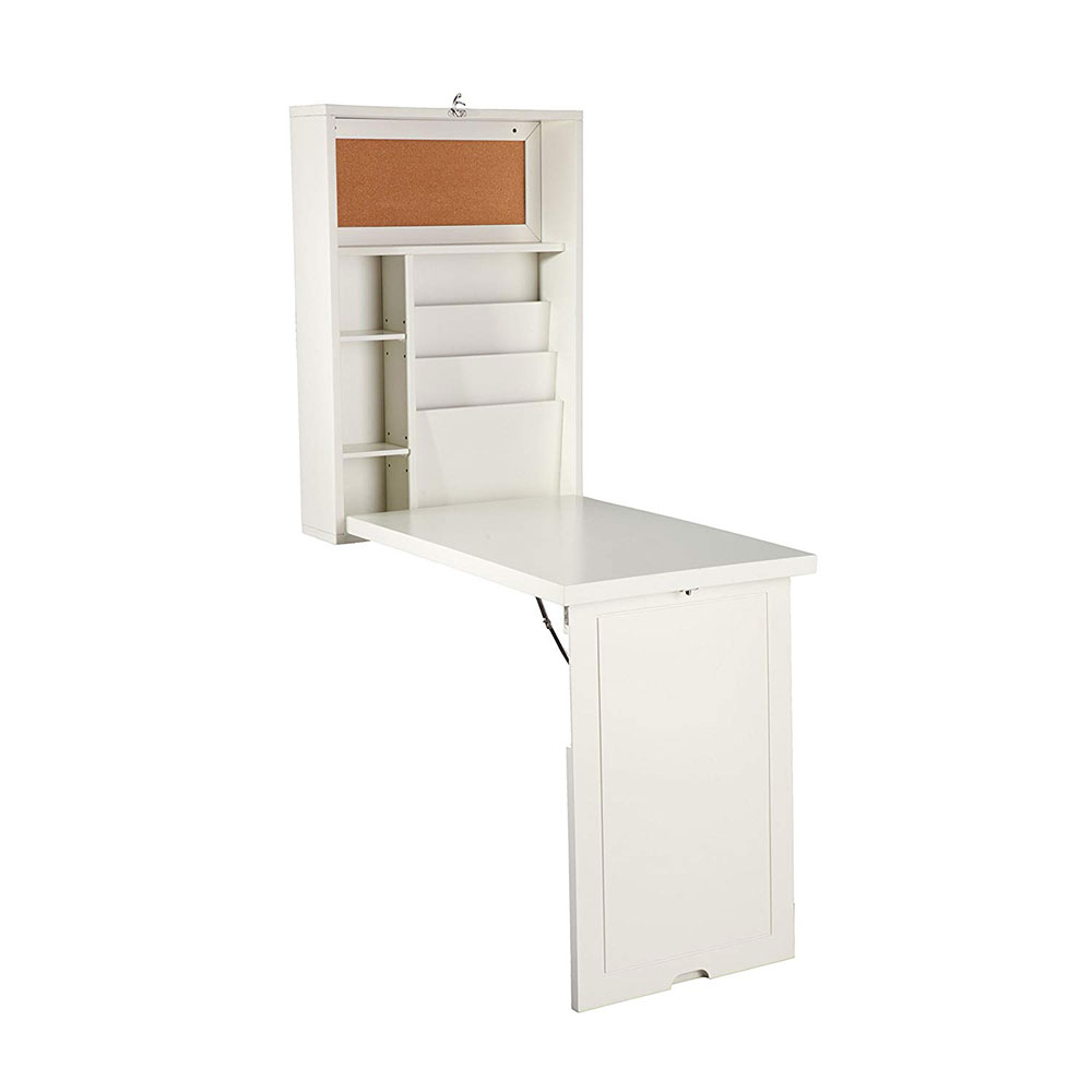 Fold-Out-Convertible-Floating-Desk The best tips for buying a desk for a small space