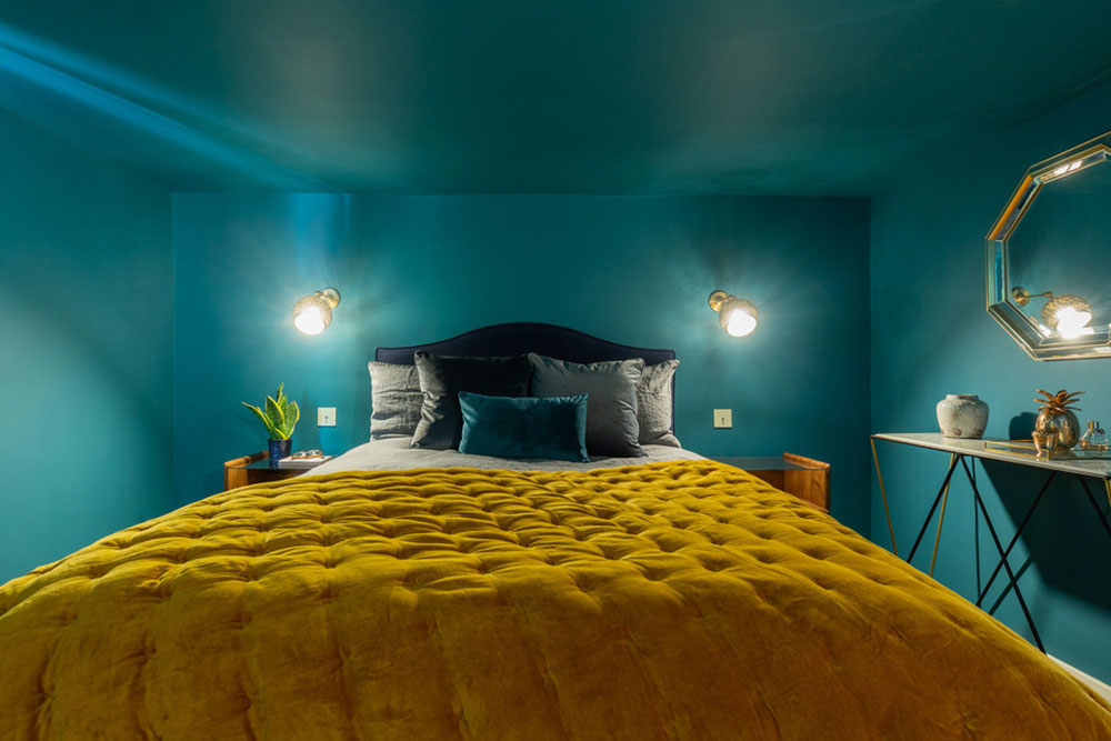 Colourful-Luxury-Bedroom-by-NB-Interiors-UK The colors that go with teal: Check out these color combinations