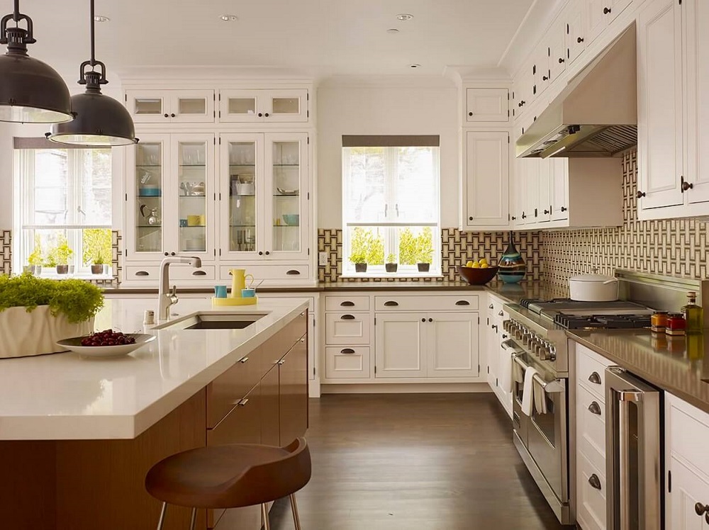 k23-1 White kitchen cabinets ideas that you could try when remodeling