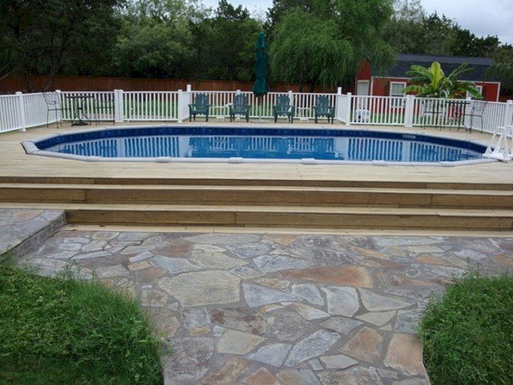 ag3 Cool above ground pool decks to use as inspiration for your own