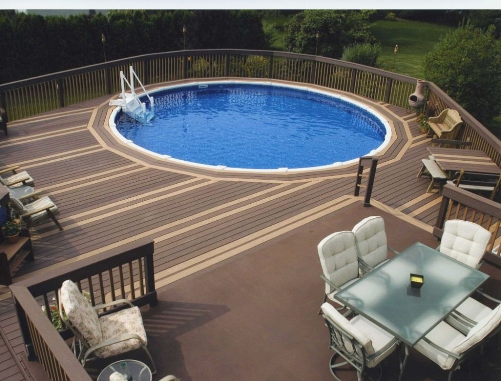 ag8 Cool above ground pool decks to use as inspiration for your own