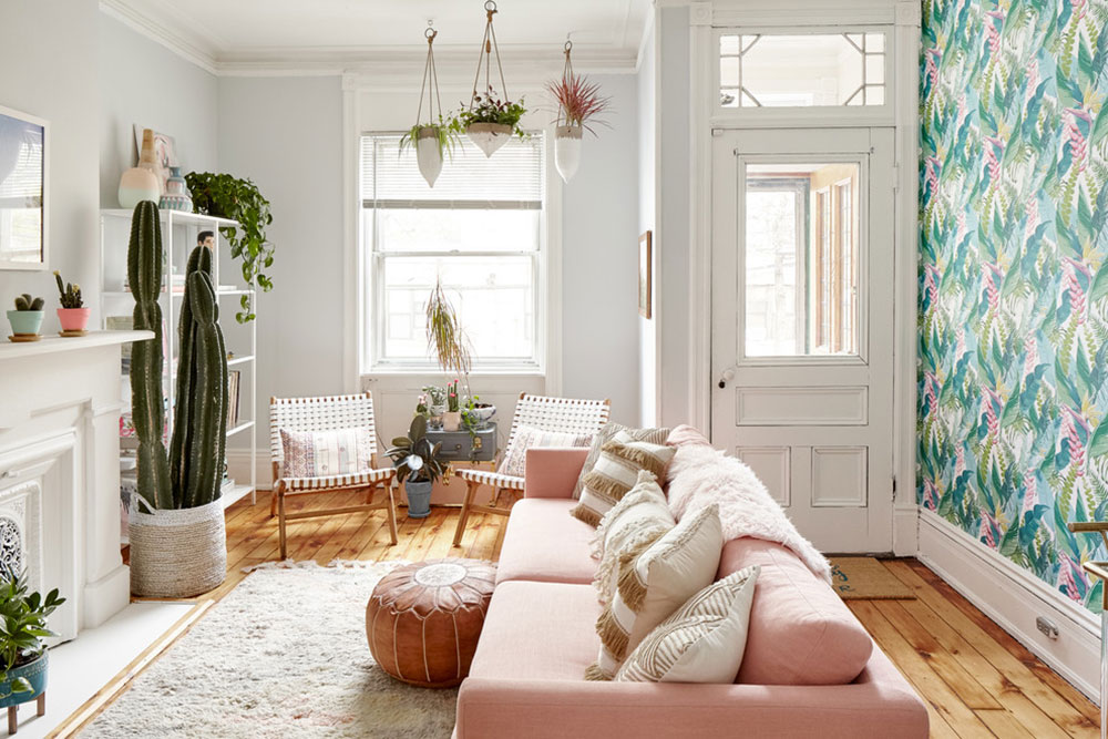 Decorating A Living Room Without A Solid Wall